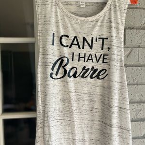 Barre tank